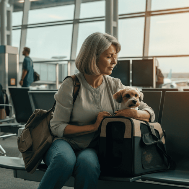 air travel with a dog