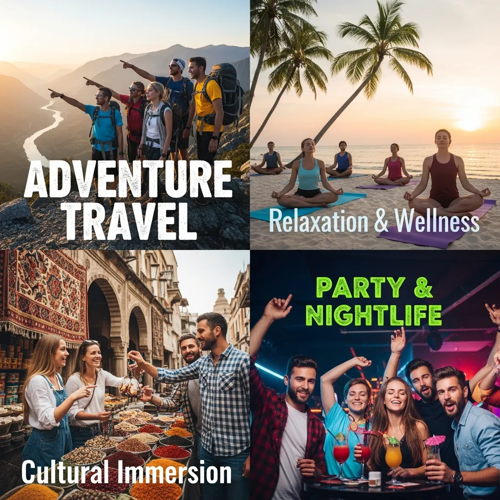 Group Vacations by Travel Style