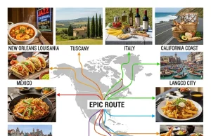 Culinary Road Trips: Top 10 Epic Routes for Foodies Culinary Road Trips