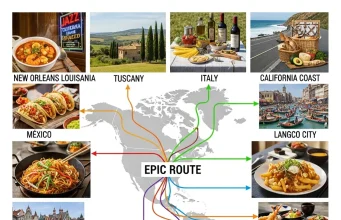 Culinary Road Trips: Top 10 Epic Routes for Foodies Culinary Road Trips
