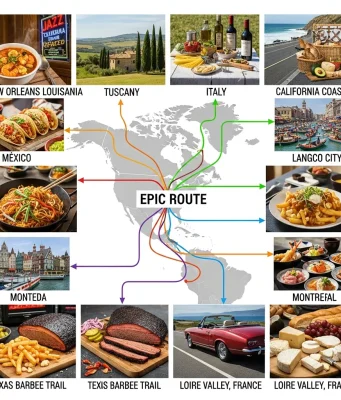 Culinary Road Trips: Top 10 Epic Routes for Foodies Culinary Road Trips