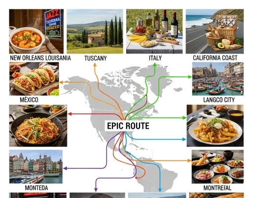 Culinary Road Trips: Top 10 Epic Routes for Foodies Culinary Road Trips