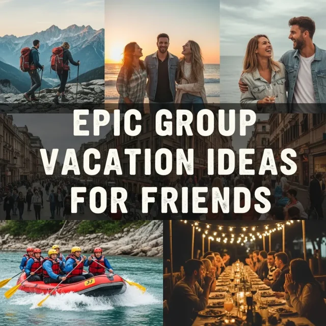 Group Vacation Ideas for Friends