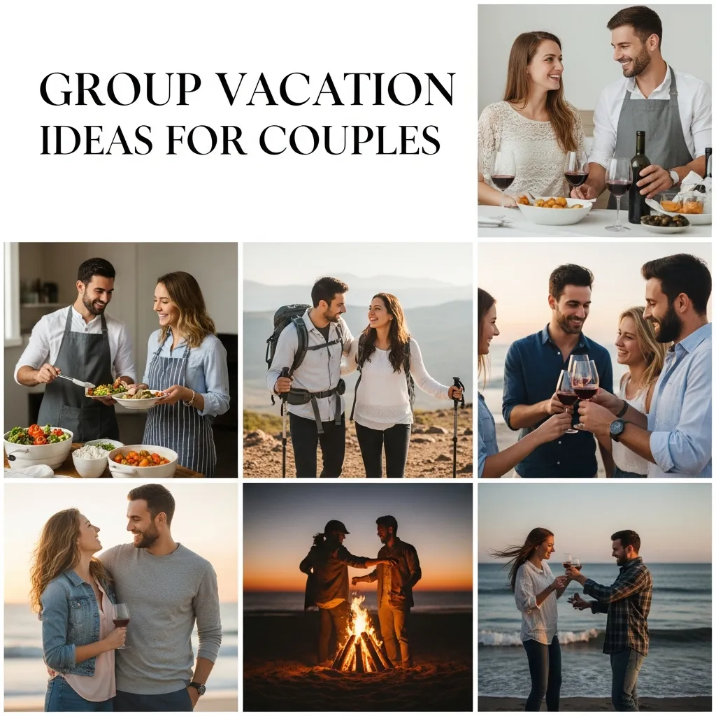 Group Vacation Ideas for Couples
