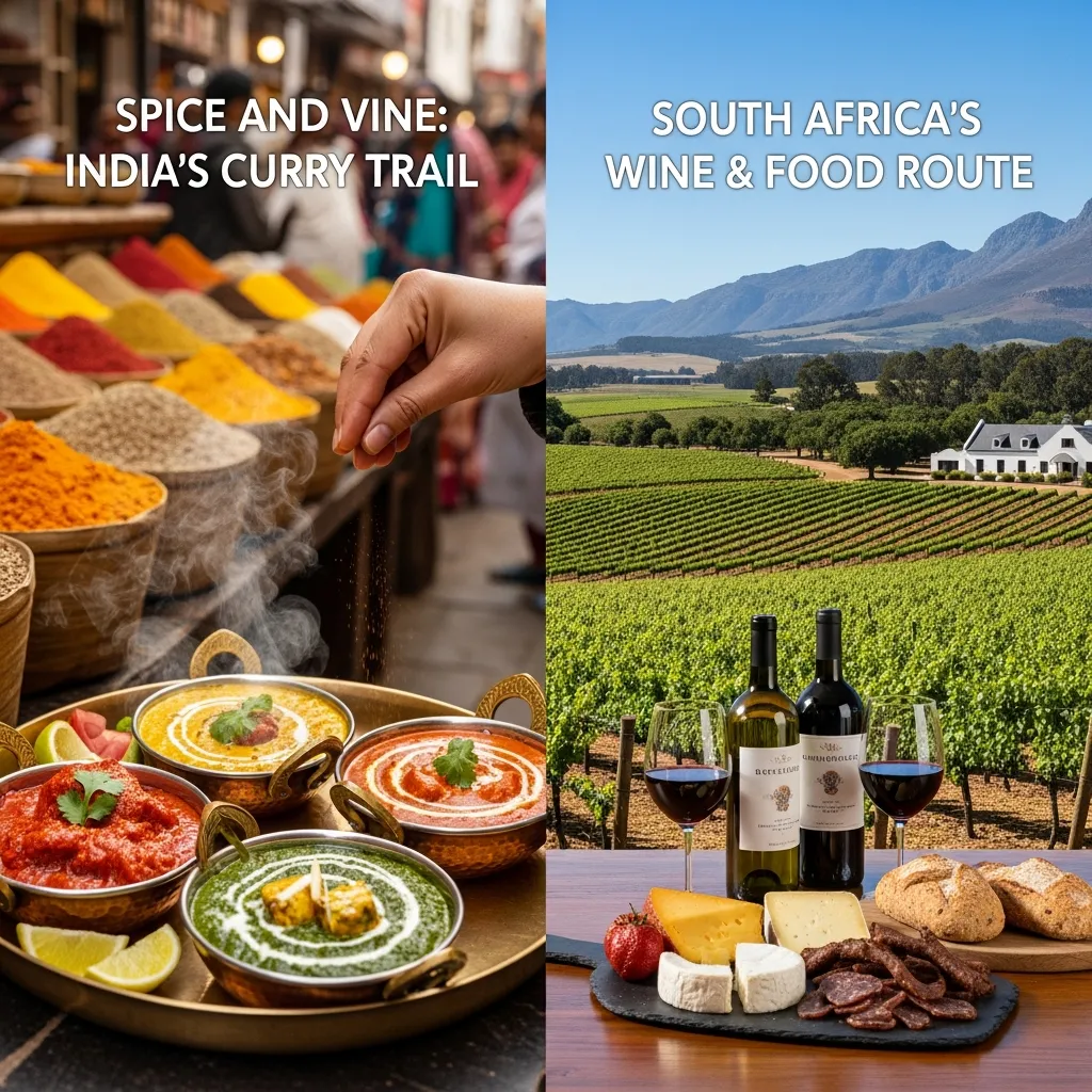 Curry Trail and South Africa’s Wine