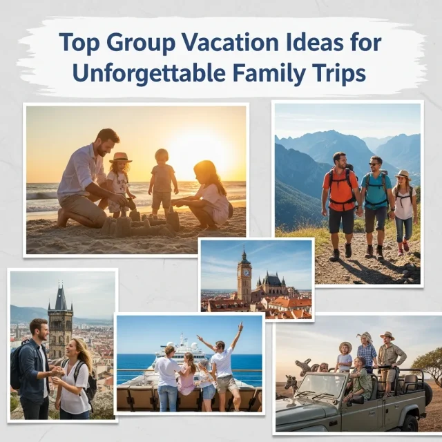 Group Vacation Ideas for Families