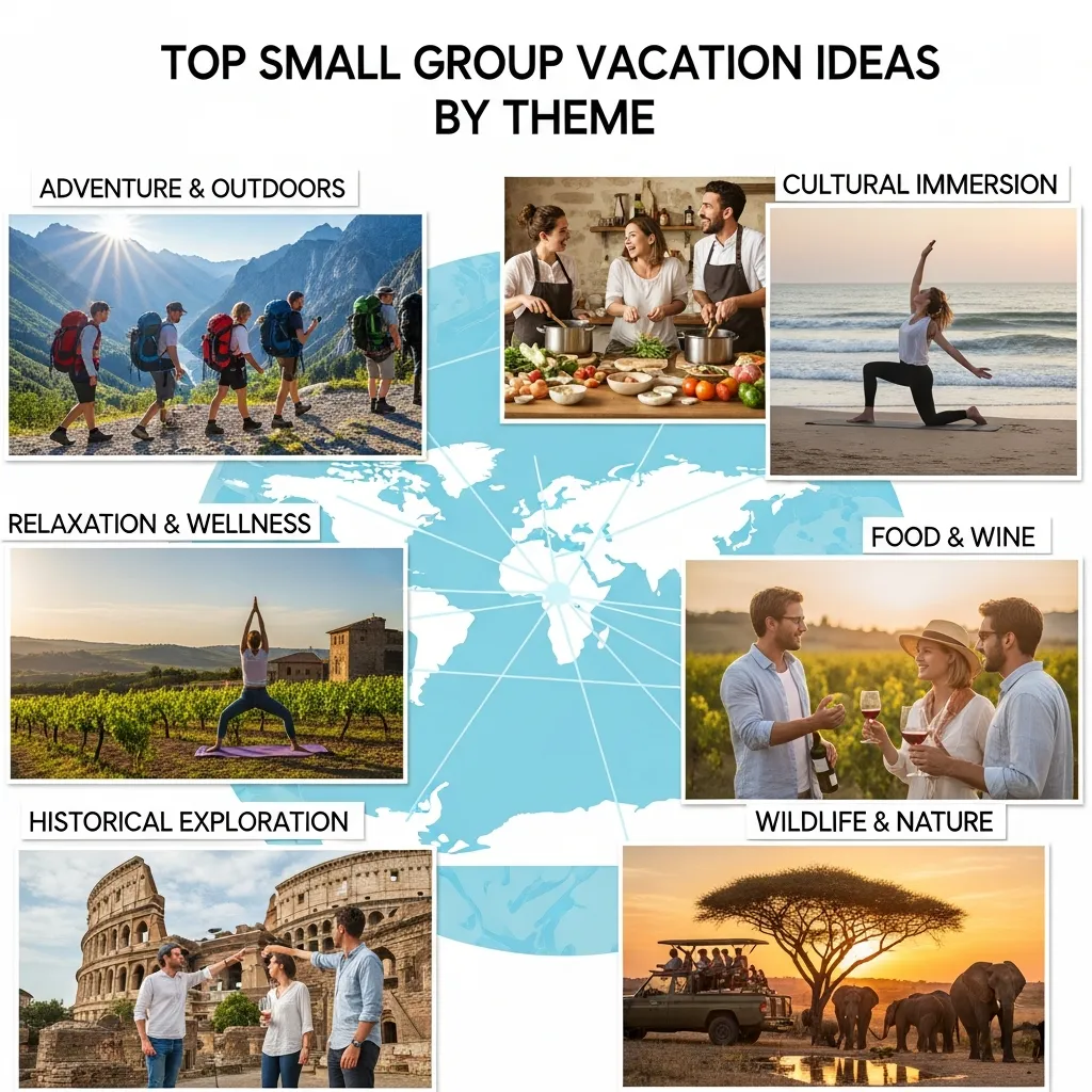 Small Group Vacation Ideas