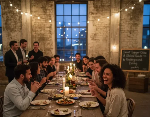 Secret Supper Clubs: A Global Guide to Underground Dining secret supper clubs