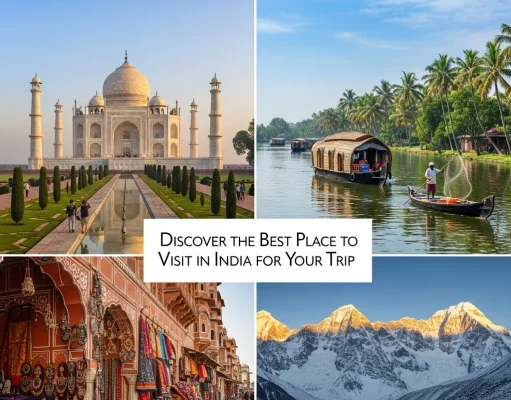 Discover the Best Place to Visit in India for Your Trip Best Place to Visit in India