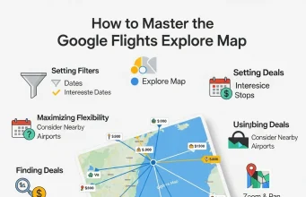 How to Master the Google Flights Explore Map Google Flights Explore Map