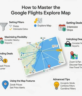 How to Master the Google Flights Explore Map Google Flights Explore Map