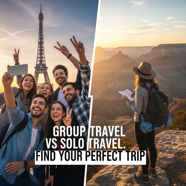 Group Travel vs Solo Travel Find Your Perfect Trip Group Travel vs Solo Travel