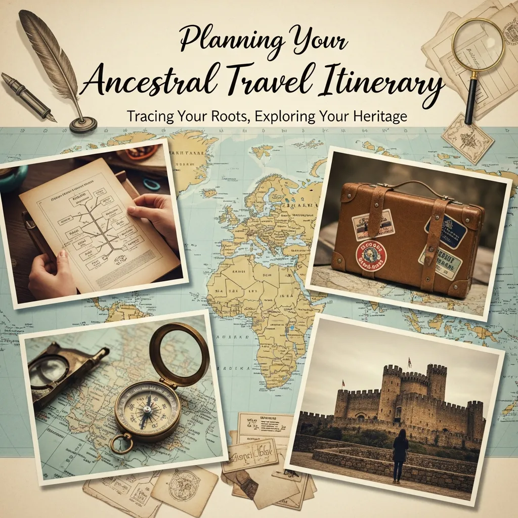 Ancestral Travel Itinerary