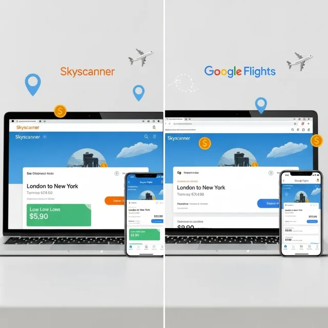 Skyscanner vs Google Flights