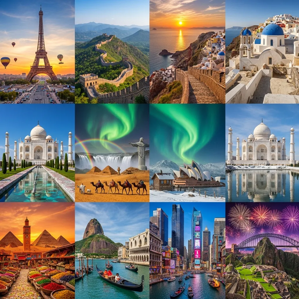 World's Wonders Top Destinations