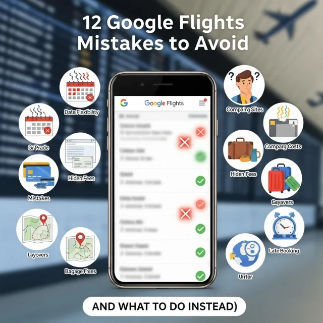 12 Google Flights Mistakes to Avoid