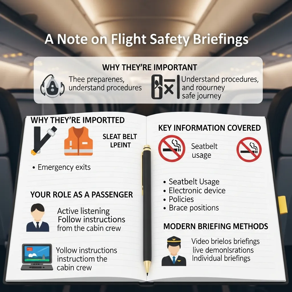 A Note on Flight Safety Briefings