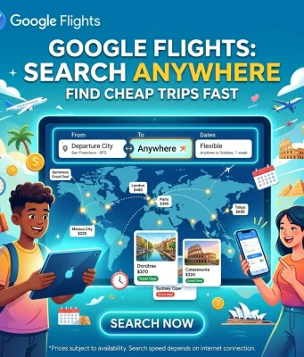 Google Flights Search Anywhere: Find Cheap Trips Fast Google Flights Search Anywhere
