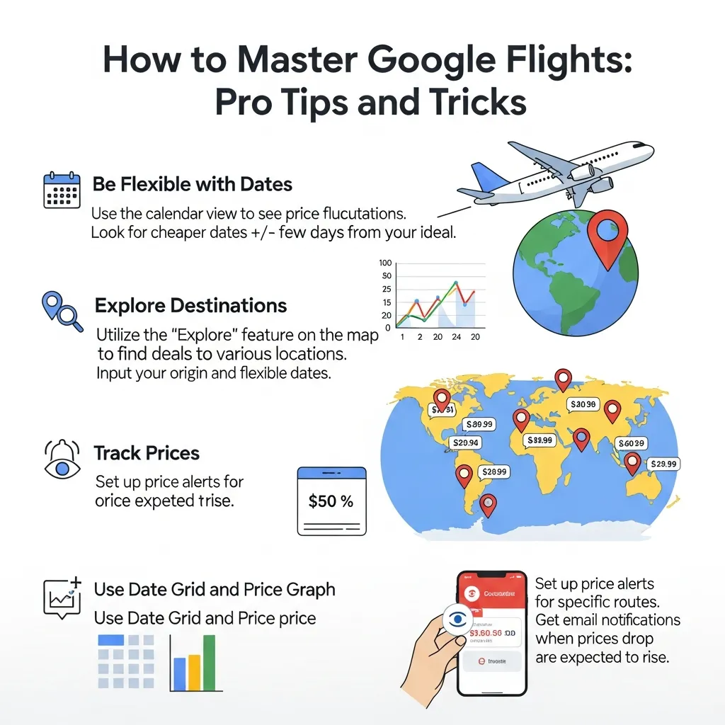 Google Flights Pro Tips and Tricks