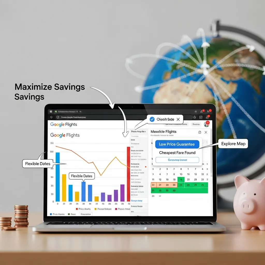 Savings with Google Flights