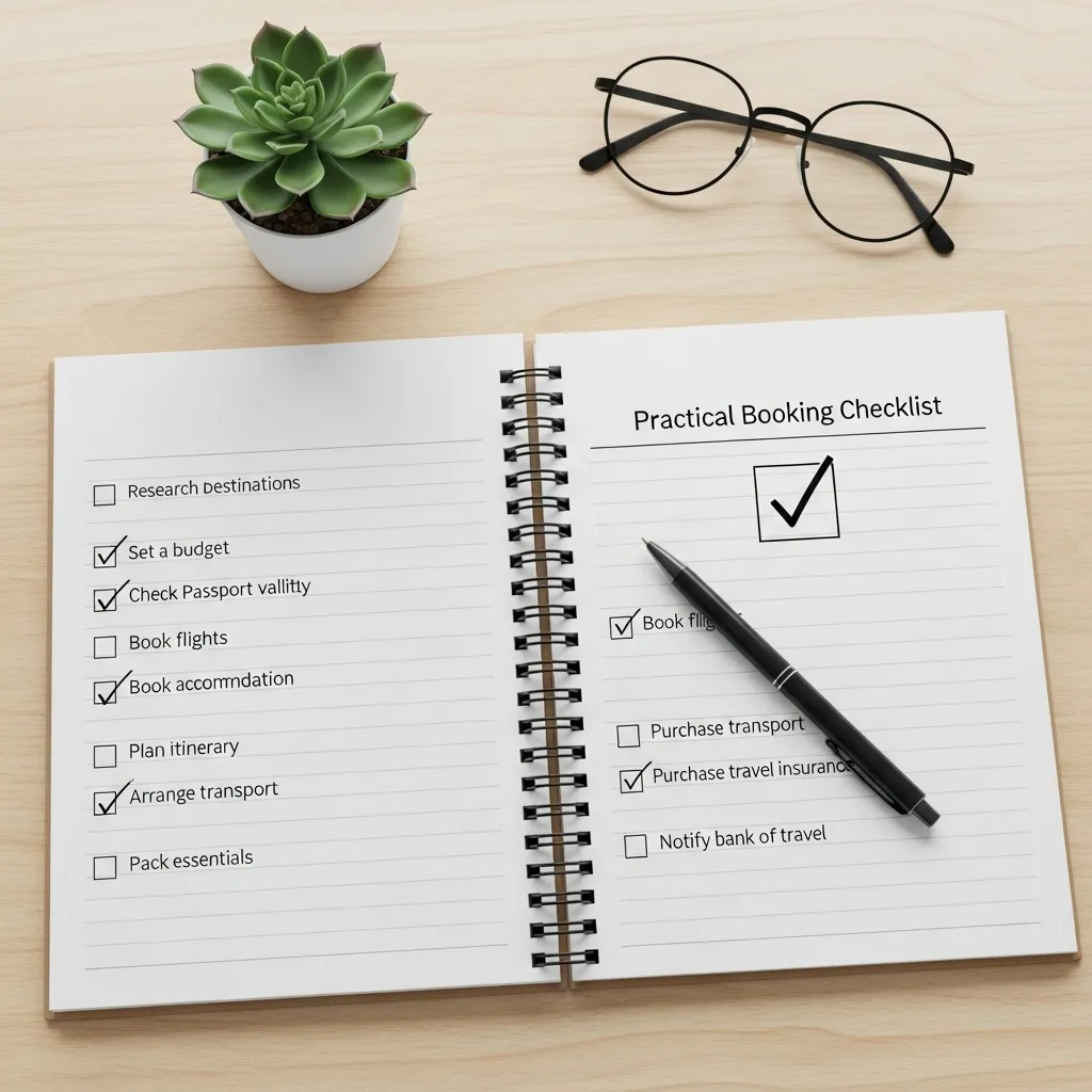 Practical Booking Checklist